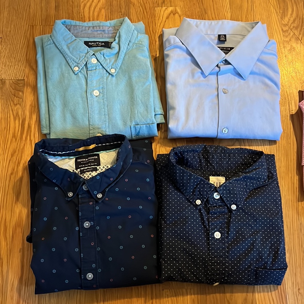 Button down/Dress shirts bundle